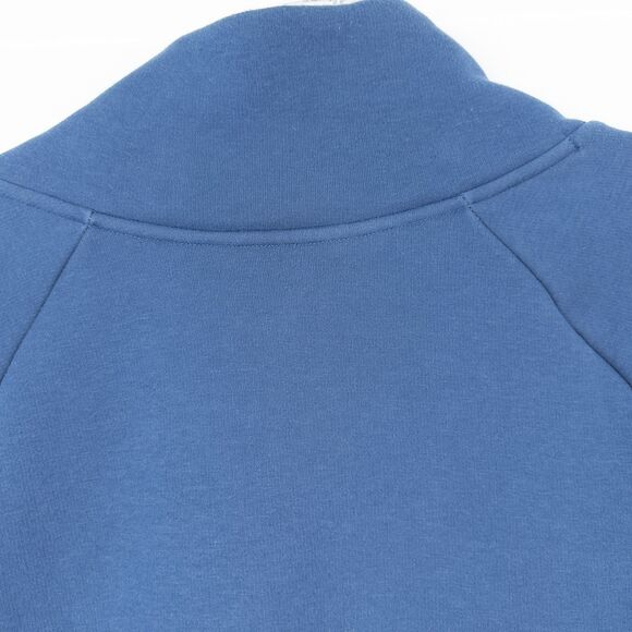 Athleta Cozy Karma ASYM Pullover Womens Medium Enchanted Blue Athleisure 383402 - Picture 12 of 16
